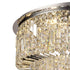 Zula Round Flush Chandelier 12 Light
